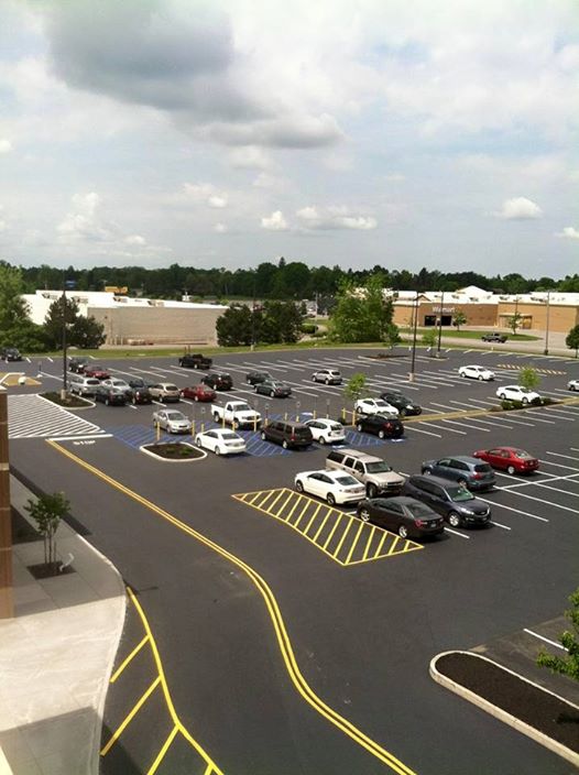 commercial paving, commercial sealcoating