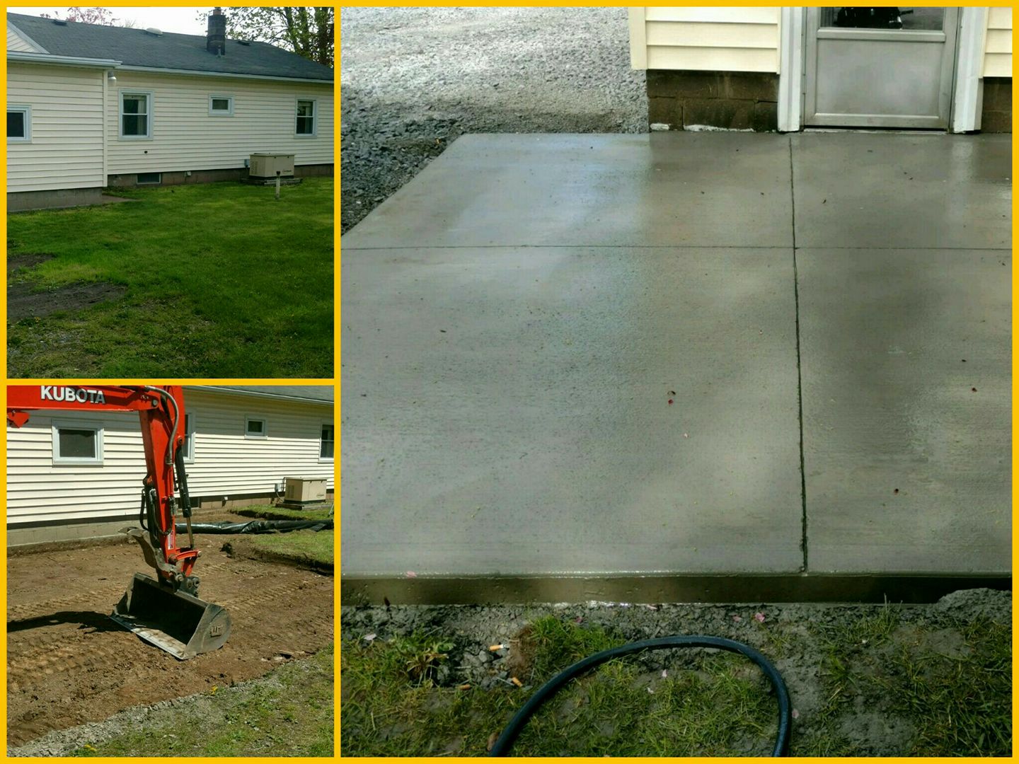 concrete patio